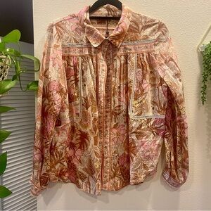 Spell and the gypsy collective button down top